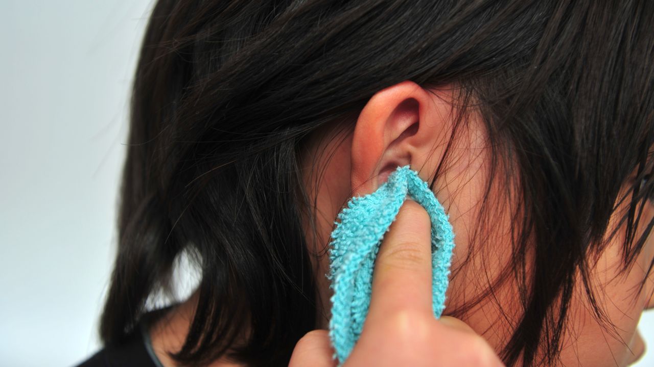 Clean Your Ear With a Soft Towel