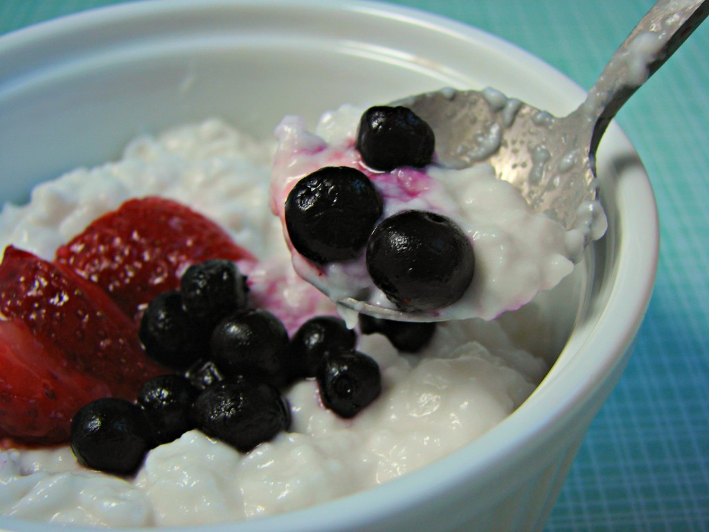 Organic cottage cheese (my mouth is watering)