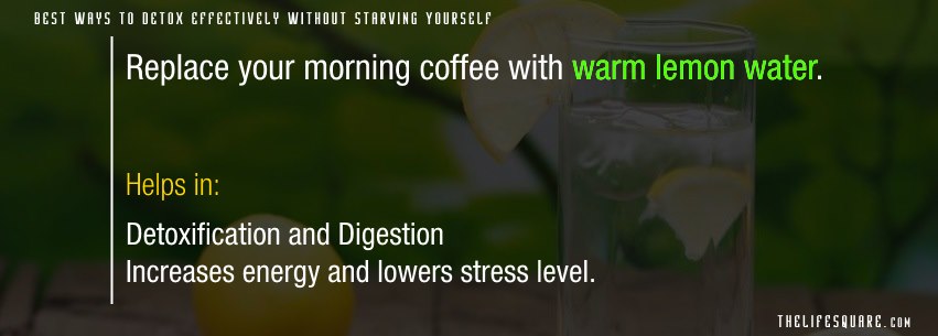 Lemon water detox diet - best ways to detox
