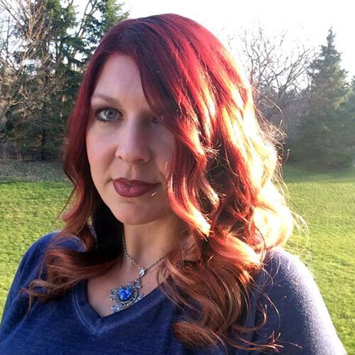 Red ombre hair