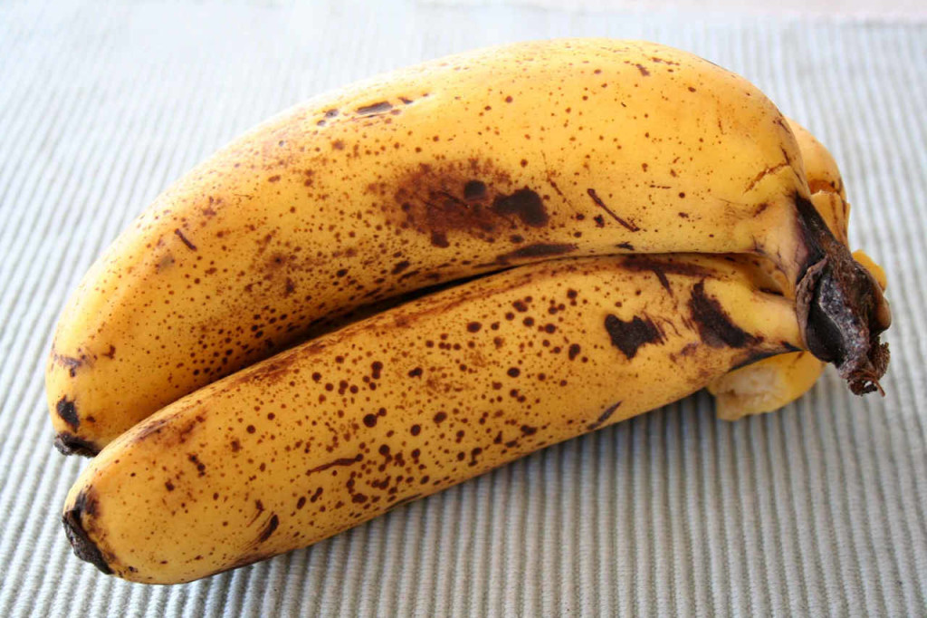 Overripe bananas - How to get rid of heartburn