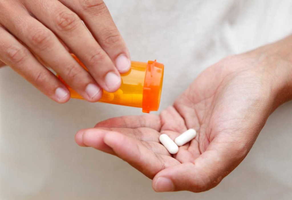 Take antibiotics after diagnosing signs of strep throat