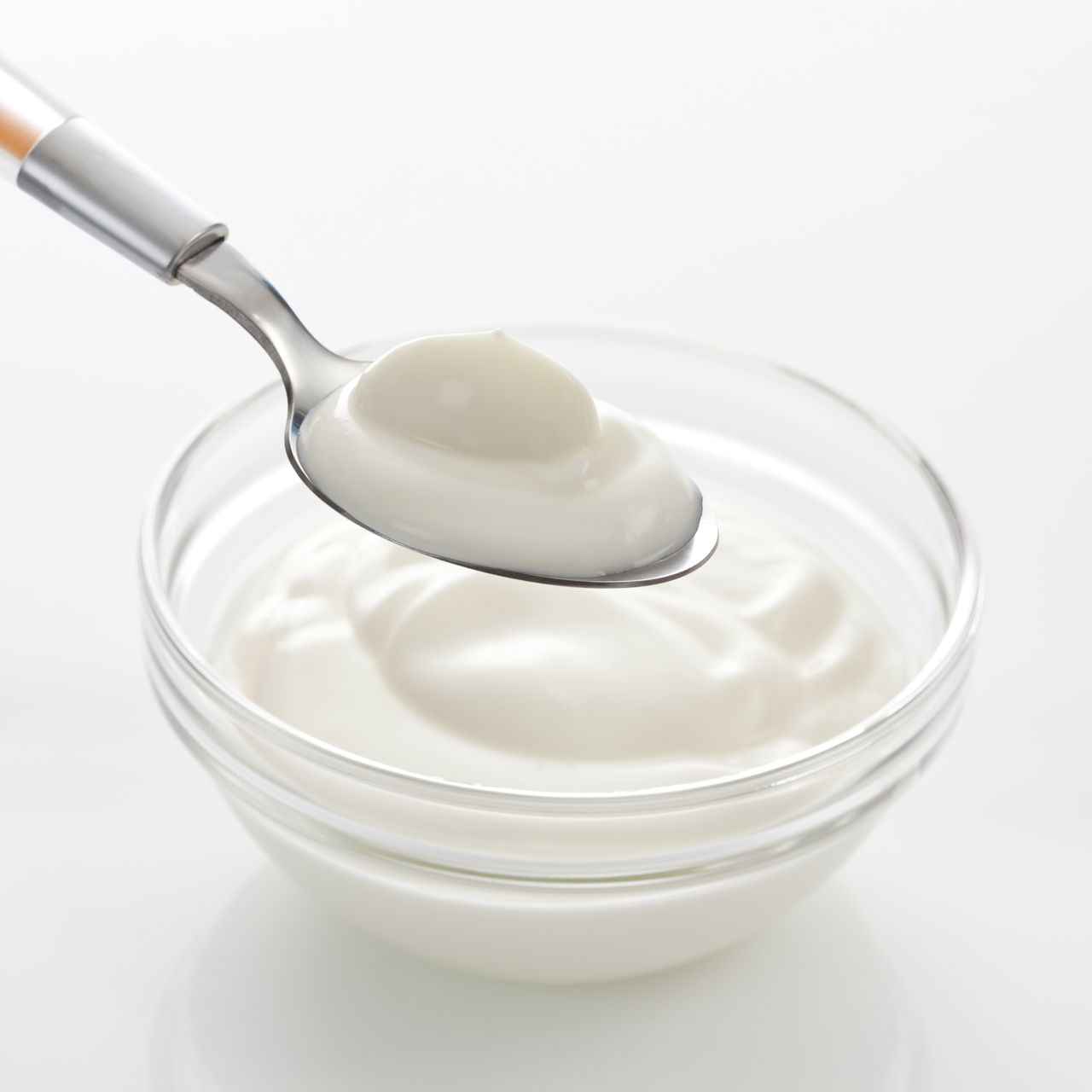 plain yogurt to get rid of white spots on tonsils
