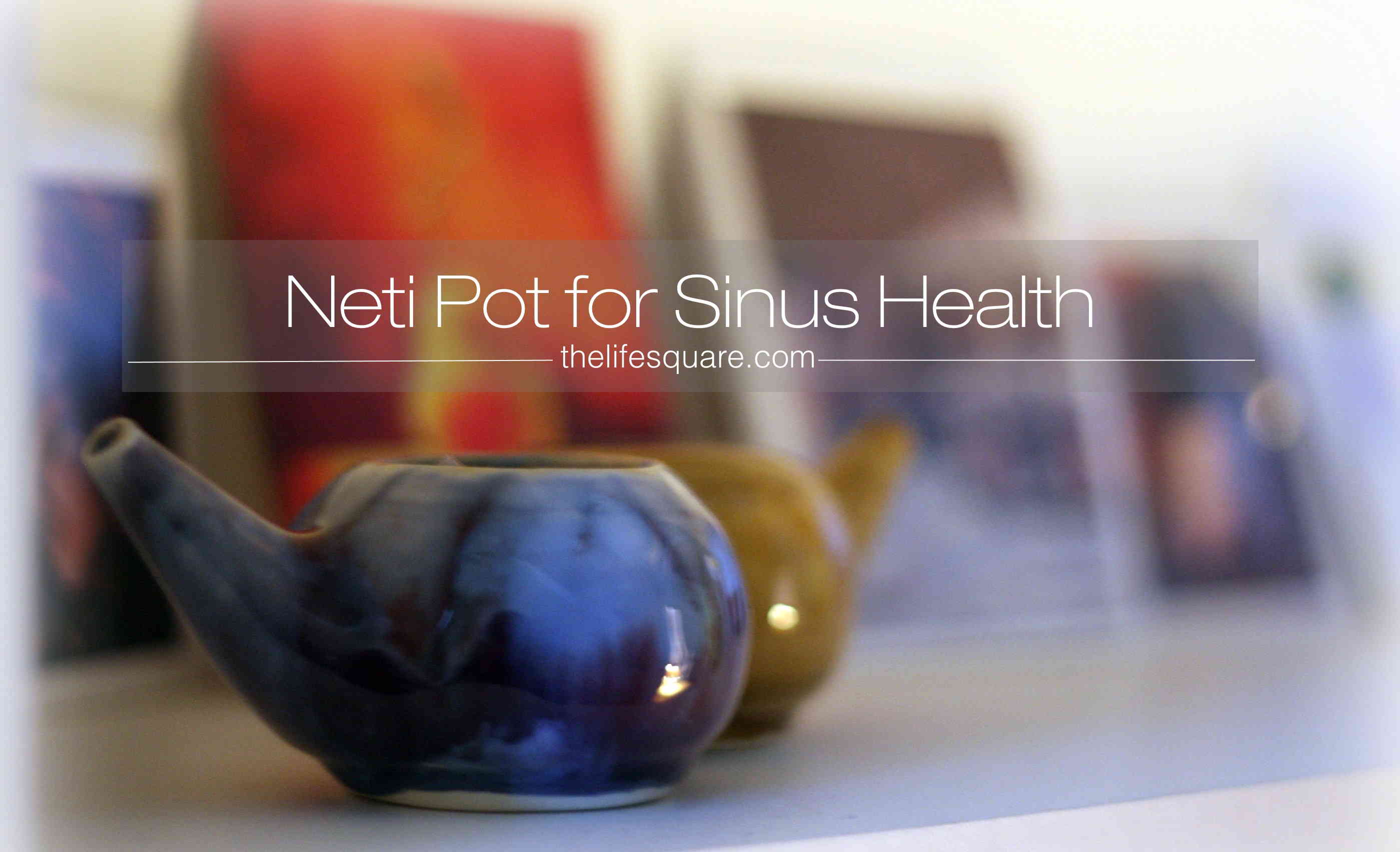 Neti Pot for Sinus HEalth