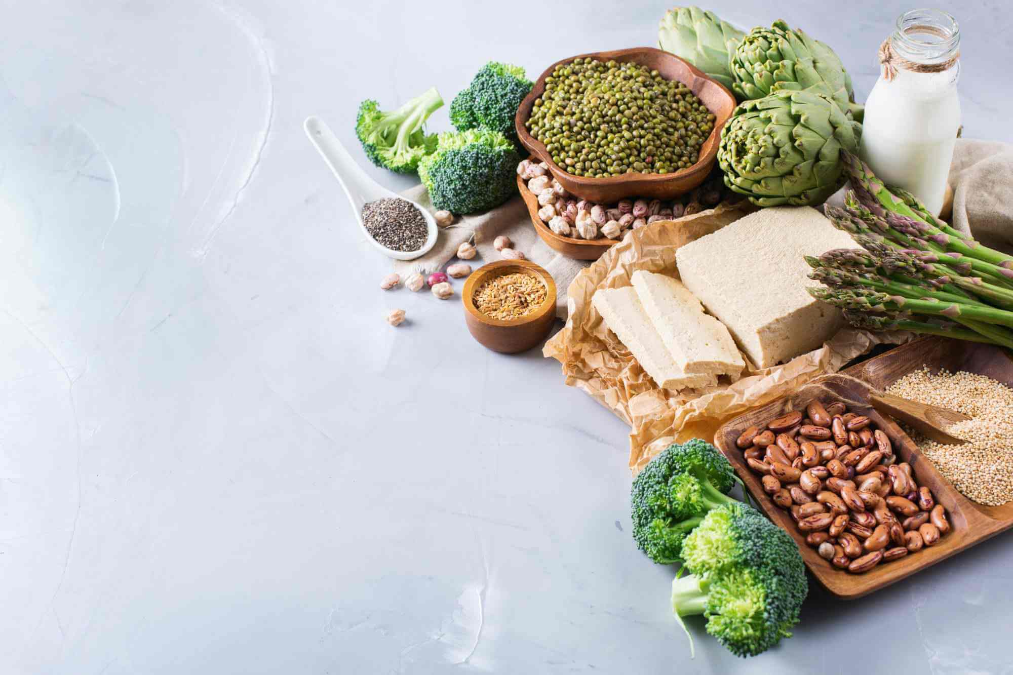 Meatless High Protein Foods